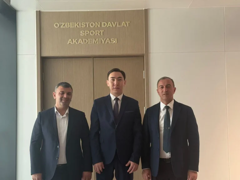 Қозоғистон волейбол федерацияси вакилининг Ўзбекистонга ташрифи доирасида бир қатор учрашувлар бўлиб ўтди